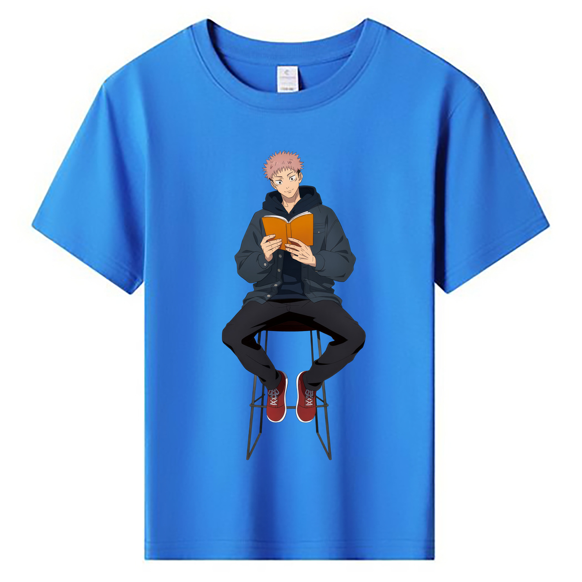 （画像用） 呪術廻戦 Jujutsu Kaisen 綿100％キッズTシャツ（フロントプリント）